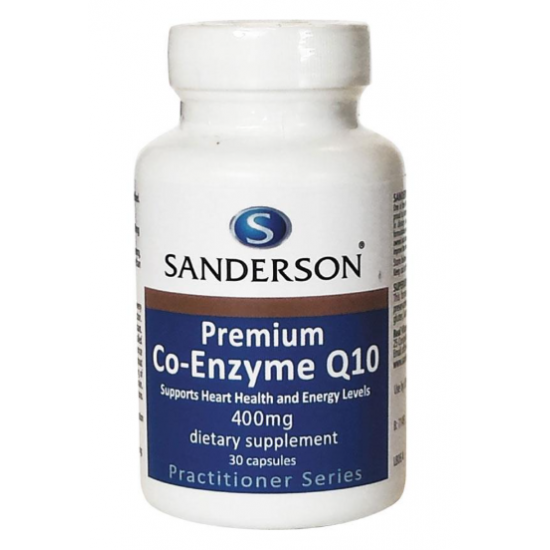 Sanderson Premium Co-Enzyme Q10 心脏辅酶 400mg 30粒【保质期2029/02】