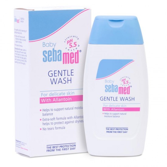 Baby Sebamed Baby Wash Extra Soft 施巴婴儿沐浴露 200ml 【保质期2026/07】