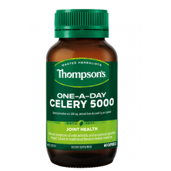 Thompson's  汤普森 缓解痛风 芹菜籽胶囊 5000mg 60粒 【保质期2027/08】 Thompson's  汤普森 缓解痛风 芹菜籽胶囊 5000mg 60粒 【保质期2027/08】