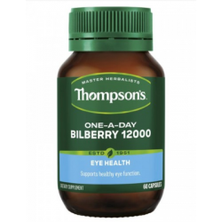 Thompson’s  汤普森越橘精华 蓝莓护眼片胶囊  60粒 【保质期2026/05】 Thompson’s  汤普森越橘精华 蓝莓护眼片胶囊  60粒 【保质期2026/05】