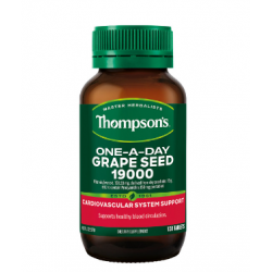 Thompson's 汤普森 葡萄籽19000mg  120粒 【保质期2026/04】 Thompson's 汤普森 葡萄籽19000mg  120粒 【保质期2026/04】