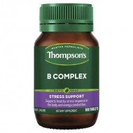 Thompson‘s  B  COMPLEX 汤普森维生素B族复合片  100粒 【保质期2027/09】