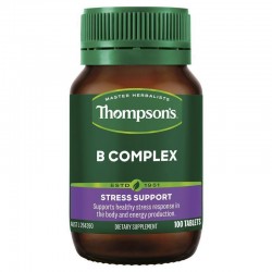 Thompson‘s  B  COMPLEX 汤普森维生素B族复合片  100粒 【保质期2027/09】 Thompson‘s  B  COMPLEX 汤普森维生素B族复合片  100粒 【保质期2027/09】