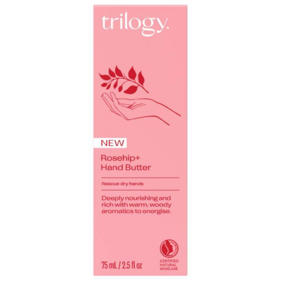 Trilogy Rosehip+ Hand Butter 趣乐活玫瑰果护手霜 75ml【保质期2028/08】