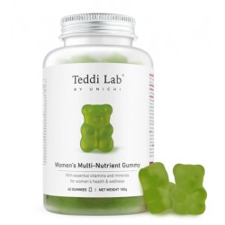 Unichi Gummy Prima Womens Multi Nutrient 60s 女性多维小熊软糖 60粒【保质期2027/01】