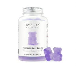 Unichi Melatonin Sleep Gummy 小熊软糖褪黑素睡眠 60粒【保质期2028/10】