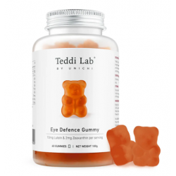 Unichi Gummy Eye Defence Gummy 小熊软糖叶黄素护眼 60粒【保质期2028/08】