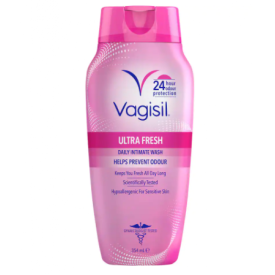 Vagisil Intimate Wash Ultra Fresh 354ml 女性私处护理洗液 茉莉清香 354ml【保质期2024/07】