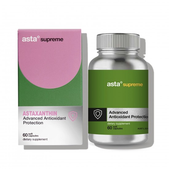 asta supreme advanced antioxidant protection 60c 虾青素抗衰老免疫力片 60粒【2024/11】