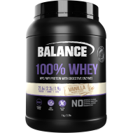 Balance 100 Whey Protein Vanilla 1kg 纯蛋白粉(香草) BP0639【保质期2027/09】
