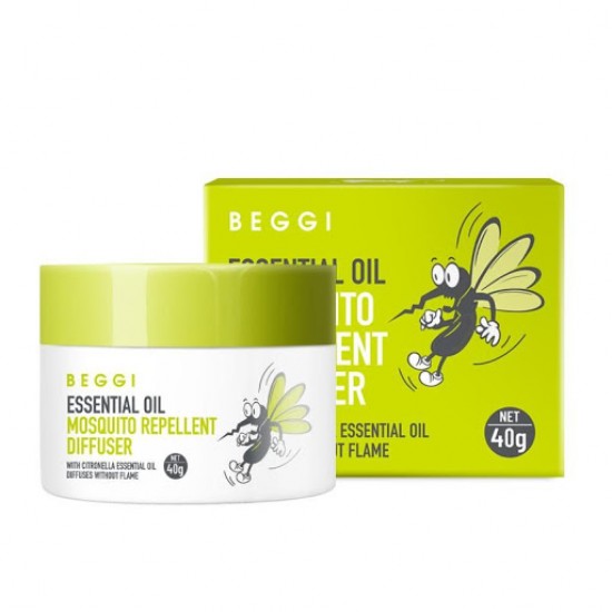 Beggi ESSENTIAL OIL REPELLENT DIFFUSER 新西兰植物精油驱蚊香薰 40g	【保质期2026/02】