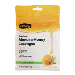 Comvita Winter Wellness lozenges 40Lozenges UMF10+ 康维他橄榄蜂胶糖10+ 40粒【保质期2027/11】 Comvita Winter Wellness lozenges 40Lozenges UMF10+ 康维他橄榄蜂胶糖10+ 40粒【保质期2027/11】