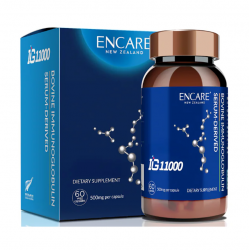 Encare Immune Support 活性耳牛球蛋白免疫胶囊 成人版 60粒【保质期2028/09】