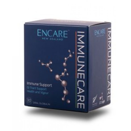 【单瓶包邮包税】Encare Immune Support 口服活性耳牛球蛋白免疫胶囊 成人版 30c【保质期2026/02】