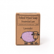 Felted Wool Soap Lavender 新西兰天然手工羊毛香皂【薰衣草】 100g