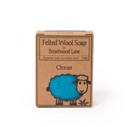Felted Wool Soap Ocean 新西兰天然手工羊毛香皂【海洋】 100g