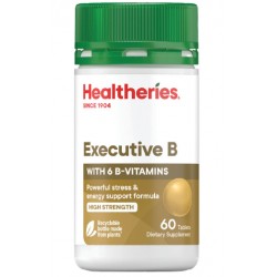 Healtheries Executive B 60 Tablets 贺寿利B族 60片【保质期2026/09】