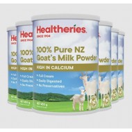 【顺丰直邮发货】一箱六罐 Healtheries 贺寿利 成人100%纯山羊奶粉 450g 补钙养胃【保质期2028/02】