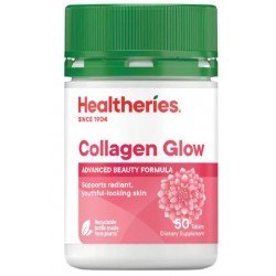 Healtheries Collagen Glow 贺寿利胶原蛋白片 50片【保质期2028/06】 Healtheries Collagen Glow 贺寿利胶原蛋白片 50片【保质期2028/06】