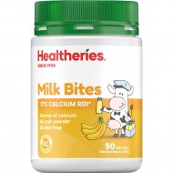 Healtheries Milk Bites 贺寿利奶片儿童【香蕉味】50片【保质期2027/11】