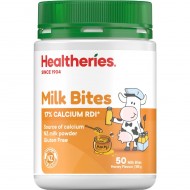 Healtheries Milk Bites 贺寿利奶片儿童【蜂蜜味】50片【保质期2027/11】