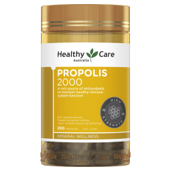 Healthy care HC 蜂胶胶囊 2000mg *200c  【保质期2027/08】 Healthy care HC 蜂胶胶囊 2000mg *200c  【保质期2027/08】