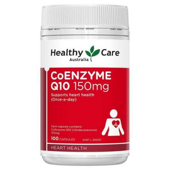 Healthy care 辅酶Q10 150mg 100粒胶囊 【保质期2026/08】