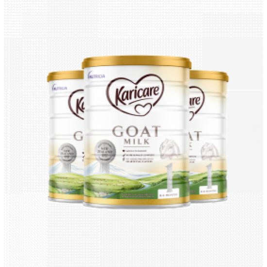【包邮包税】Karicare GOAT 可瑞康 山羊奶粉 1段一箱3罐 【保质期2025/04】