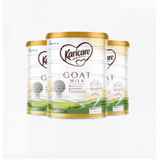 【包邮包税】Karicare GOAT 可瑞康 山羊奶粉 2段一箱3罐 【保质期2025/04】