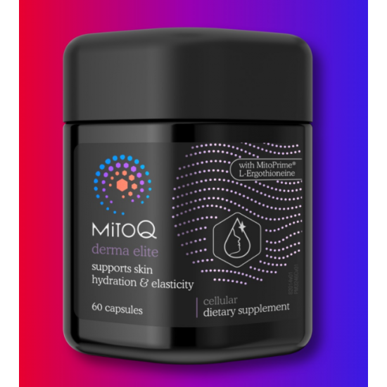 MitoQ derma elite 麦角硫因胶囊 60粒【保质期2028/05】