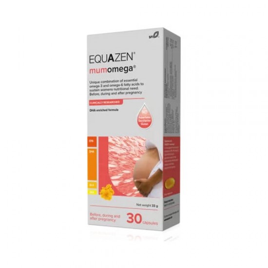 Equazen孕妇鱼油Mum Omega孕妇DHA  30粒  【保质期 2025/08】