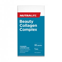 Nutra Life Beauty Collagen Complex 60c 纽乐海洋胶原蛋白 60粒 NS3938 【保质期2026/01】 Nutra Life Beauty Collagen Complex 60c 纽乐海洋胶原蛋白 60粒 NS3938 【保质期2026/01】