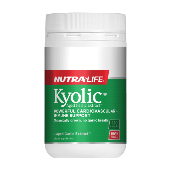 Nutra life Kyolic Extract High Potency 120s 纽乐 大蒜精胶囊 120粒【保质期2026/02】