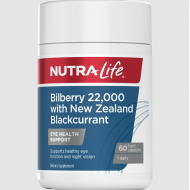 Nutralife 纽乐 蓝莓越橘胶囊含黑加仑 护眼保护视力 60粒  【保质期2027/06】