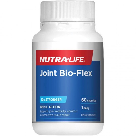 Nutra Life Joint Bio-Flex 60c 纽乐 10倍强度关节灵白金版 60粒 【保质期2025/03】