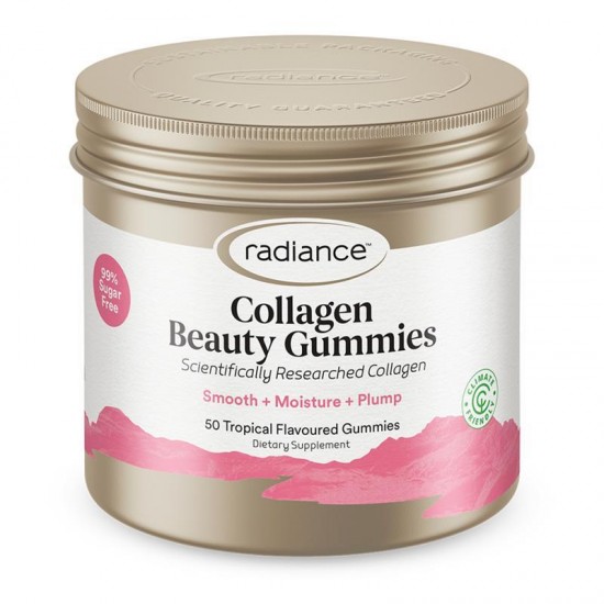 Radiance Beauty Gummies Collagen 50c Radiance 美体护肤胶原蛋白软糖 50粒【保质期2026/12】