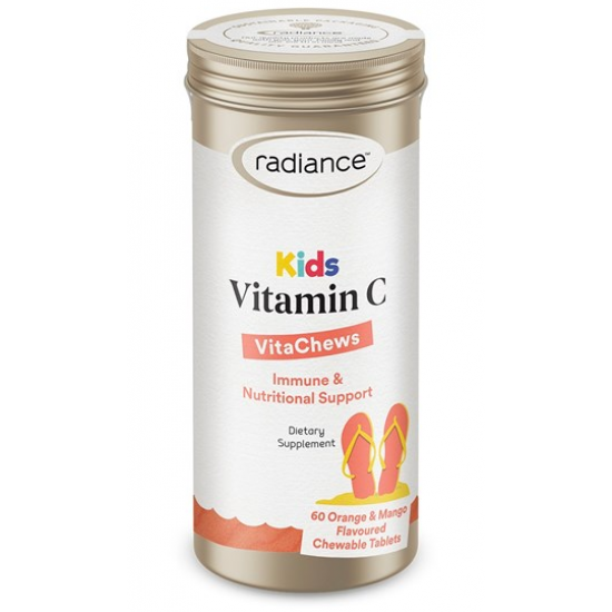 Radiance Kids Vitamin C Chewable Tablets 60s 儿童维C片 【保质期2025/02】