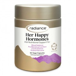 Radiance Her Happy Hormones 60 更年期片【保质期2026/12】 Radiance Her Happy Hormones 60 更年期片【保质期2026/12】