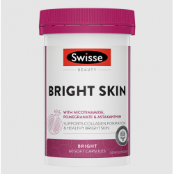 Swisse Beauty Bright Skin 烟酰胺,虾青素 美白亮肤 60粒【保质期2028/09】