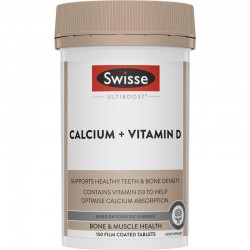Swisse Calcium VD Swisse柠檬酸钙 VD 150片【保质期2028/07】 Swisse Calcium VD Swisse柠檬酸钙 VD 150片【保质期2028/07】