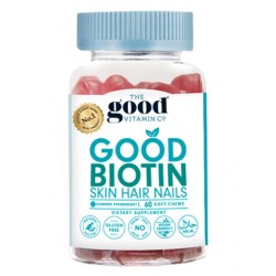 The Good Vitamin Co Adult Good Biotin 60S The good 成人生物素胶原蛋白软糖60粒【保质期2028/04】 The Good Vitamin Co Adult Good Biotin 60S The good 成人生物素胶原蛋白软糖60粒【保质期2028/04】
