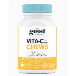 The Good Vitamin Co Good Vita-C 500mg + Zinc 90c 维c+锌咀嚼片 90片【2026/06】 The Good Vitamin Co Good Vita-C 500mg + Zinc 90c 维c+锌咀嚼片 90片【2026/06】