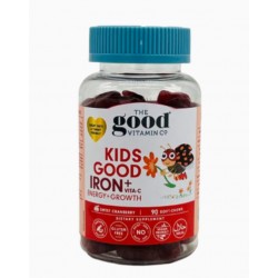 The Good Vitamin Co Kids Good IRON 儿童补铁软糖 90粒【保质期2026/11】 The Good Vitamin Co Kids Good IRON 儿童补铁软糖 90粒【保质期2026/11】