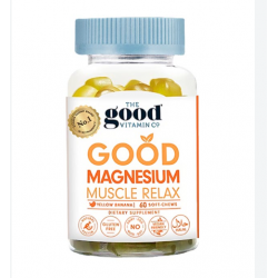 The Good Vitamin Co Adult Good Magnesium Muscle Relax 成人镁软糖 60粒【保质期2028/09】