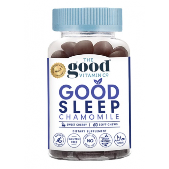 The Good Vitamin Co Chamomile Sleep 成人助睡眠软糖 60s【保质期2028/02】