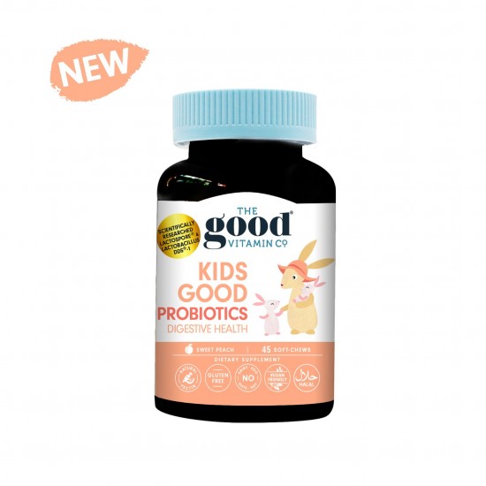 The Good Vitamin Co Kids Good Probiotics 儿童益生菌软糖 45c【保质期2025/09】