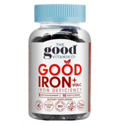The Good Vitamin Co Adult Good Iron+ 成人补铁软糖 90粒【保质期2028/02】