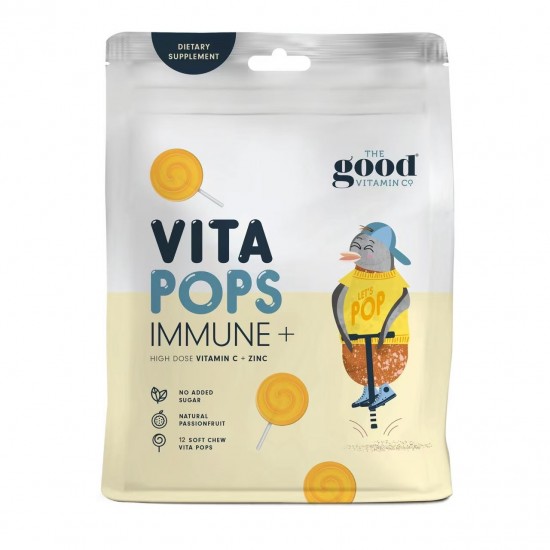 The Good Vitamin Co Kids Vita-c 12 lollipops 儿童维C棒棒糖 12支【保质期20027/12】