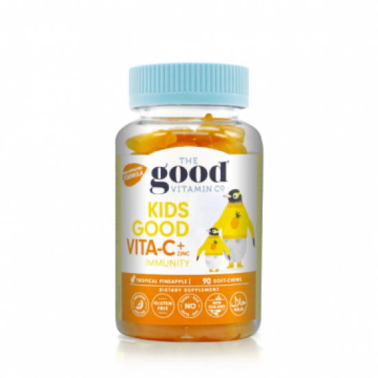 The Good Vitamin CO 维C 咀嚼软糖（热带菠萝味） 90粒 【保质期2025/06】