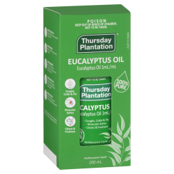 Thursday Plantation 100% Pure Eucalyptus Oil 200ml 星期四桉树精油 200ml【保质期2026/04】 Thursday Plantation 100% Pure Eucalyptus Oil 200ml 星期四桉树精油 200ml【保质期2026/04】